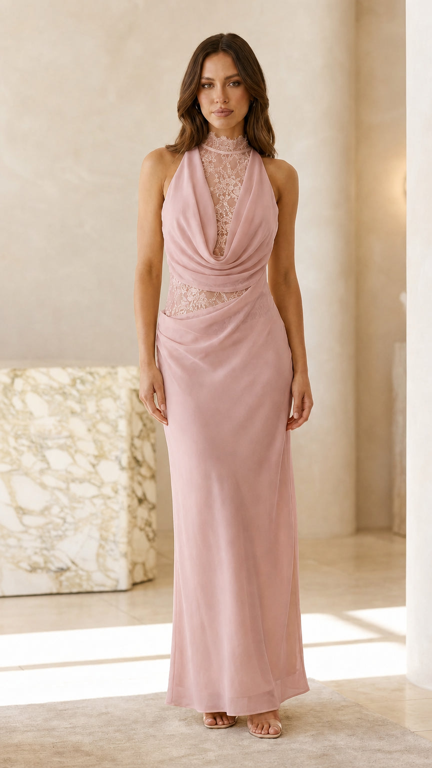Front view of pink color variant