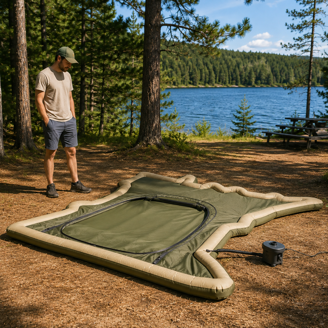 Inflatable Adventure Camping Shelter