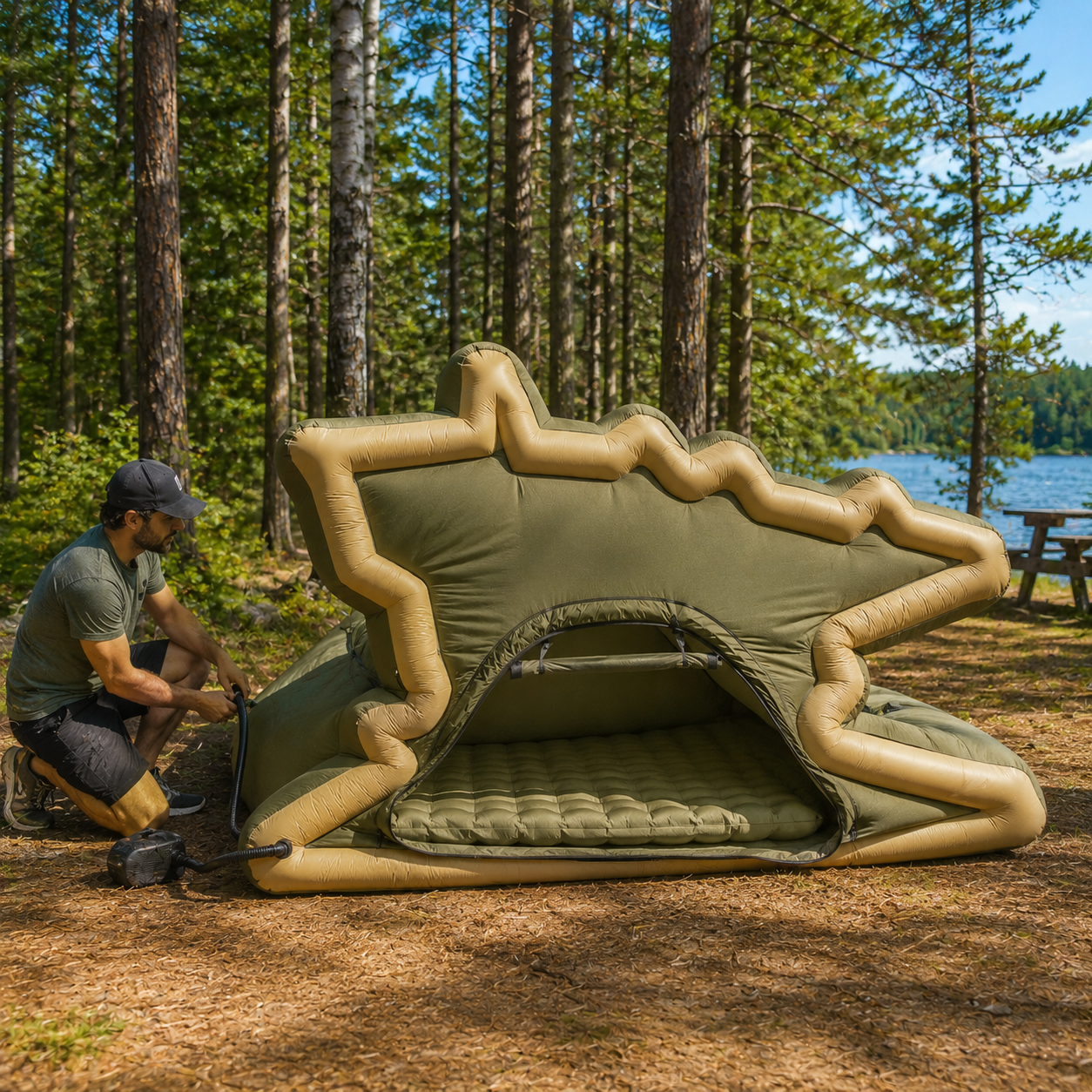 Inflatable Adventure Camping Shelter