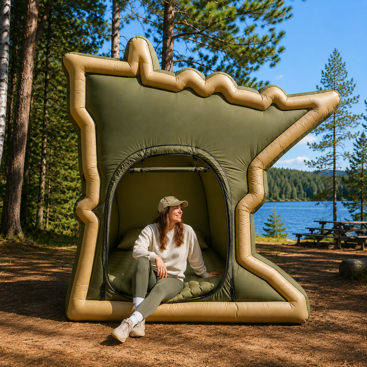 Inflatable Adventure Camping Shelter