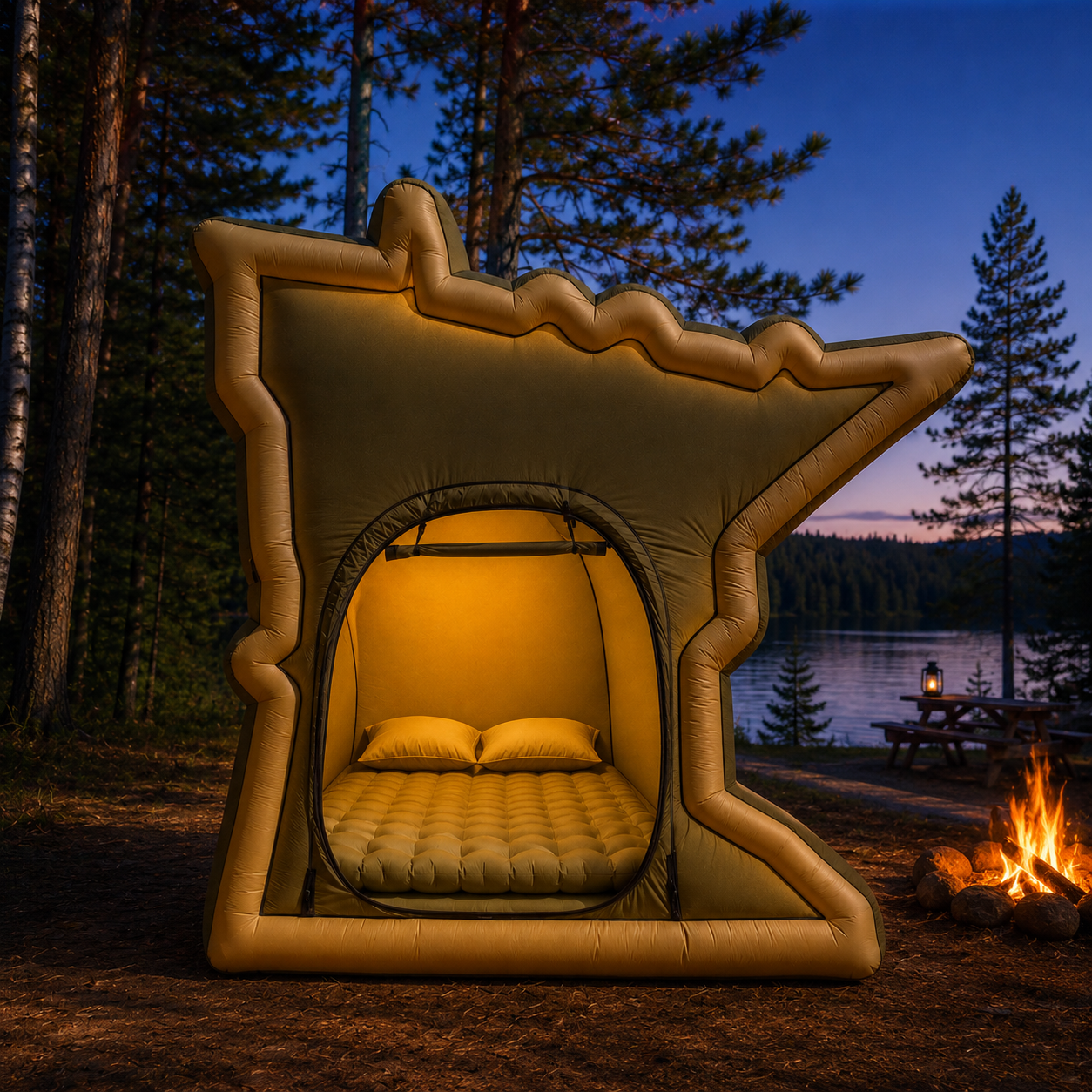 Inflatable Adventure Camping Shelter