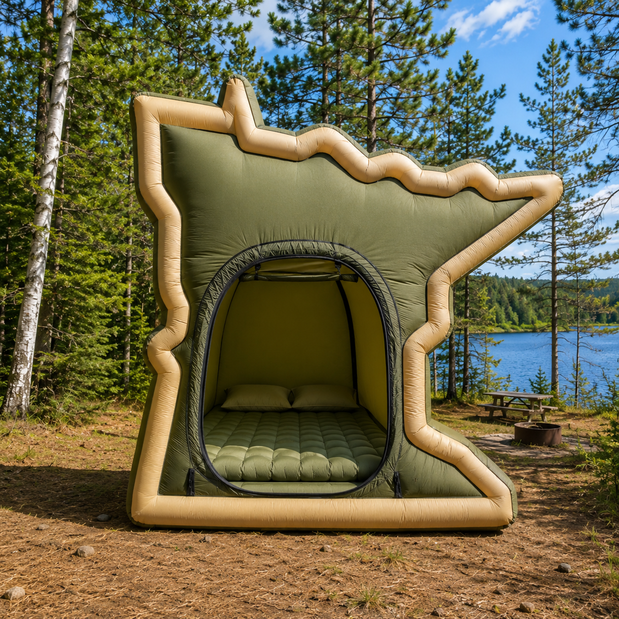 Inflatable Adventure Camping Shelter